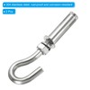 PATIKIL Expansion Hook M10 2 Pack 304 Stainless Steel Concrete