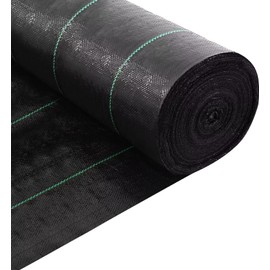 forimo Driveway Fabric, 13x65 ft Road Fabric Commercial Barrier Fabric, Landscape Fabric Heavy Duty 5OZ French Drain Fabric for Erosion Control,Landscape Fabric,Construction Projects