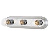 Project Source 3-Light Chrome Bathroom Vanity Light