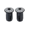 BBB Cycling Handlebar End Caps - ScrewOn Aluminium Reflective -