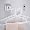 Retractable Clothesline 304 Stainless Steel Rust Resistant Space Saving Wall