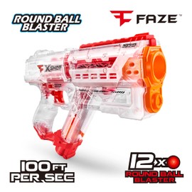 XSHOT Chaos Faze Respawn (12 Dart Balls) by ZURU X Faze Clan, XSHOT Foam Dart Blaster, Toy Blaster, 100Ft/30, Toys for Kids, Teens, Adults