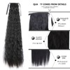 Clip in Hair Extension Wrap Around Ponytail Extension One Piece