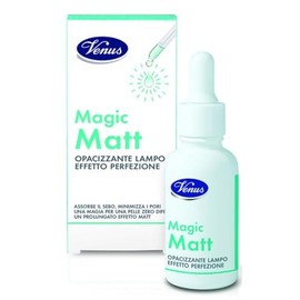 Venus Magic Matt Mattierendes Serum mit Salicylsäure und Niacinamid, reduziert überschüssigen Talg und Poren mit sofortigem Anti-Schliff-Effekt, geeignet für fettige und akne Haut, Flasche 30 ml