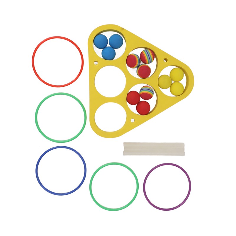 Ring Throw Pool Game Toy EVA Floating Foam with Balls