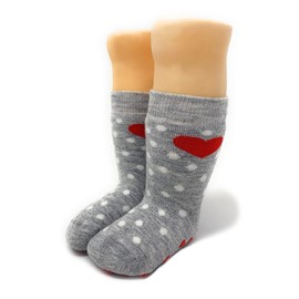 WARRIOR ALPACA SOCKS - Little Sweetheart Alpaca Socks For Children - Non-Skid - Extra Thick (6/9)