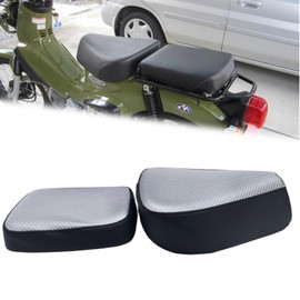 FOR CC 110 Cross Cub 110 CC110 Cross Cub 110 2018-2024 2025 Motorcycle Leather Seat Cover Waterproof Sun Protection Heat Insulation Mesh Cushion Cover Seat Cover (H)