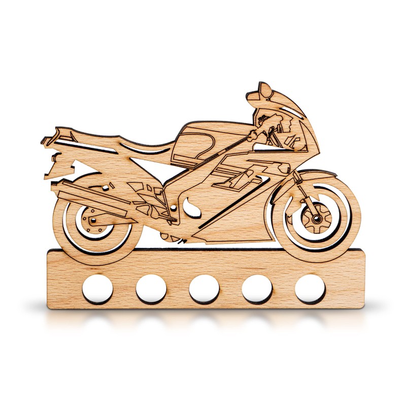 DARO Design - Motorcycle Racing Machine - Money Gift Wood