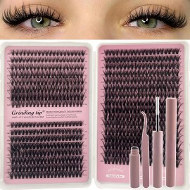 Kit De Extensión Para Pestañas Naturales 30d40d50d 8-16 Mm