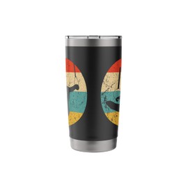 Gymnastics Gymnast Acrobatics Training Retro Sports Rings Stainless Steel Insulated Tumbler