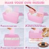 THJOPOKEEL 3 Pack Triangle Onigiri Mold, Sushi Rice Musubi Maker