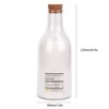 USB Rechargeable LED Bedside Lamp Milk Bottle DIY Message Night