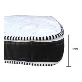 Lemi Colchon Para Cuna O Corral 75 X 140 X 10 Cm Tela Aglutinado