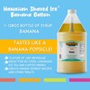 Hawaiian Shaved Ice Syrup, Banana, Gallon