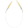 Bamboo Circular Knitting Needles "Takumi", 9-Inch Size 8 (3016/9-08)
