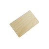 OUTLETISSIMO® Pack of 10 NTAG216 Maple Wood NFC Cards ISO