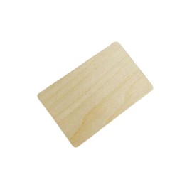 OUTLETISSIMO® Pack of 10 NTAG216 Maple Wood NFC Cards ISO Programmable Hotel
