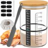 Sourdough Starter Jar 900ml Wide Mouth Sourdough Starter Container Reusable