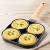 4 Cups Pancake Pan Gas Induction Cooker Universial Medical Stone