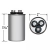 JARD 35 + 3 uf MFD 370 VAC Round Dual