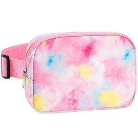 Kids Waist Bag for Girls and Boys Belt Bag, Tie-dye
