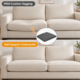 High-Density Foam Sofa Cushion Support for Indented Seats – 50 × 50cm Under-Cushion Pad for Furniture Seat Repair