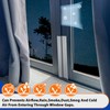Silver Window Weather Sealing Tape,Window Draft Isolation Sealing Film Tape,Window