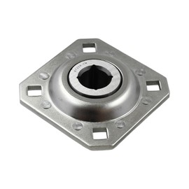 Galloparts ST208-1N FD208R1 1inch Square Disc Harrow Flange Bearing Unit Compatible with Modern IHC Monroe Tuffline Farming Applications Disc Harrow Bearing Replaces FD208R DHU1-208 ST208-1 FD208-1SQ