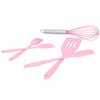 Cooking Spatula Set Silicone Baking Scraper Heat Resistant Egg Beater