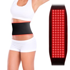 Red Light Belt, Infrared Light Wrap Red Light Device for Body with Timer for Back Shoulder Waist Muscle for Women Men