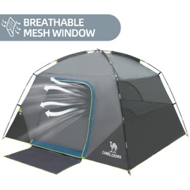 CAMEL CROWN Tents for Camping 8 Person Waterproof Quick Setup Folding Outdoor Backpacking Tents 8 People Family Hiking