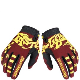 TATACLEA Motorcycle Riding Gloves for Men and Women,for Cycling,Climbing,Cold Weather Drving Gloves,Wear-Resistant and Slip-Resistant,Easy to Wear,Good Texture(Red)