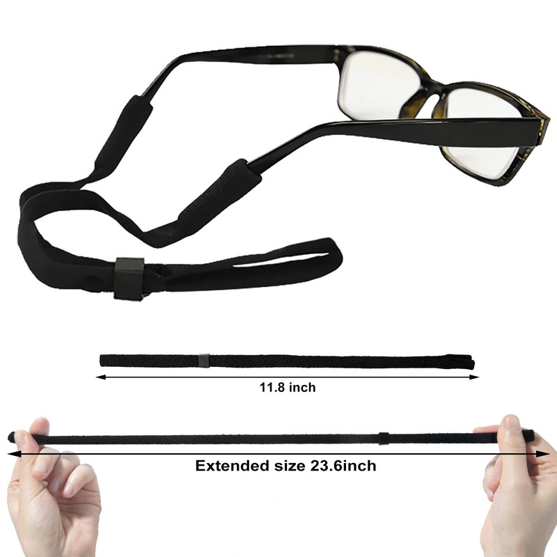 Besslly 10 Pack Glasses Strap Adjustable Glasses Lanyard Eye Glasses