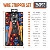 iCrimp Wire Stripper Tool Kit 260PCS 3-in-1 Adjustable for 0.5-6mm²