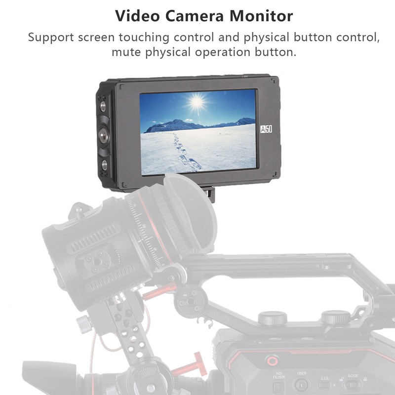 FOTGA A50TL HD Camera Monitor Touch Screen Viewfinder 1920x1080 4K