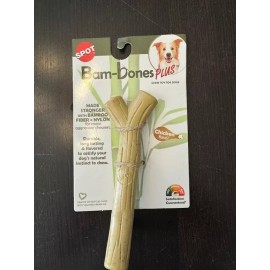 Spot NEW SPOT BAM-BONES BAMBONES BAMBOO 6" BRANCH DURABLE DOG CHEW TOY