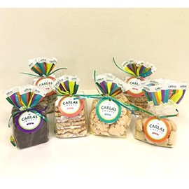 Carla's Sweets Assortment 10 (3 Guava Cakes, 1 Meringue, 1 Mantecadito, 1 Brownie)