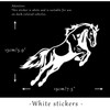IOO6Z8SY Jumping Horse Art Stickers - Waterproof, UV Resistant, Car