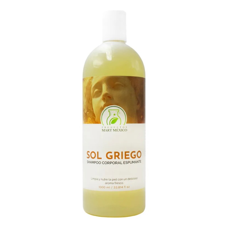 Shampoo Corporal Espumante Sol Griego 1 Litro