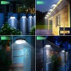 DBF Outdoor Solar Gutter Lights - Solar Fence Lights Outdoor