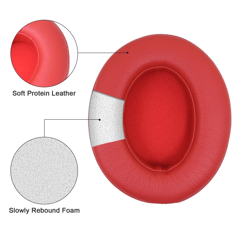 Replacement Ear Pads Cushions Compatible with Beats Studio 3.0/2.0, Headphone