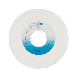 Tyrolit 608080 Saw Sharpening Disc 89A Form 1, Grain 60, 200 mm x 10 mm x 32 mm, White