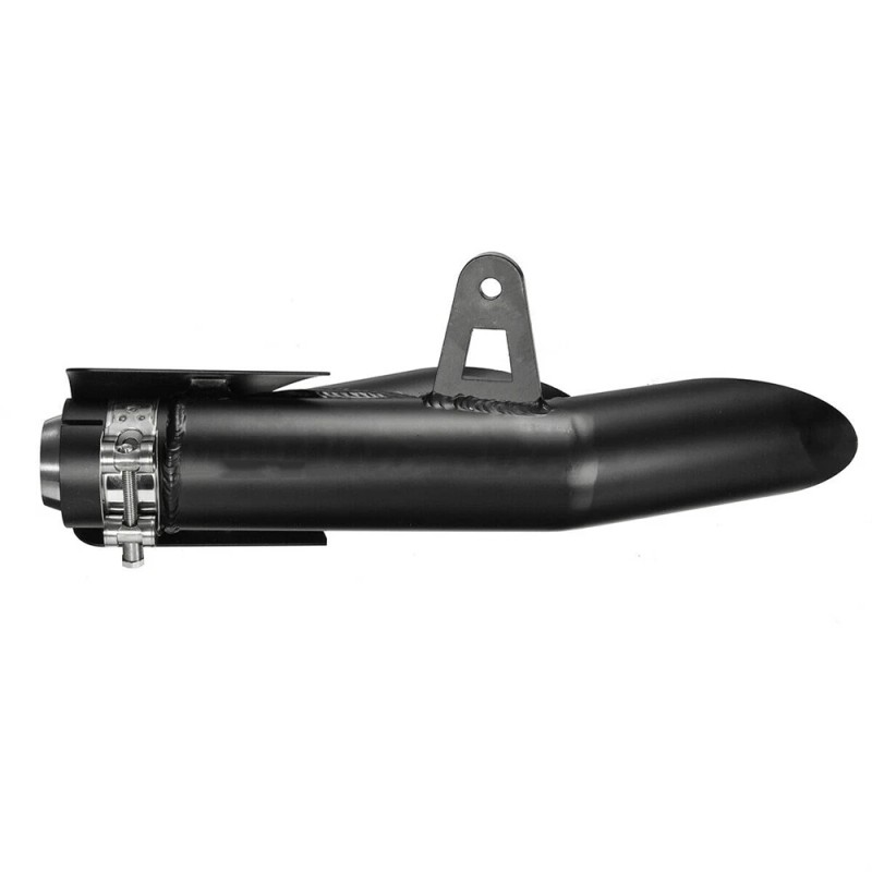 Unbranded 38mm-51mm Dual Outlet Motorcycle Exhaust Muffler Tail Pipe For