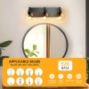 Ship From USA,Bathroom Vanity Light,Modern 3-Light Bathroom Lighting Fixtures Over
