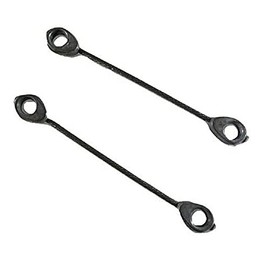 HASMX 2-Pack 746-0970 Mower Deck Lift Brake Cables Replacement Parts for MTD, Fits Models RZT17 RZT22 RZT42 RZT50, Replaces MTD, Troy-Bilt, White Outdoor: 746-0970 946-0970, EFP Mower Deck Lift Cables