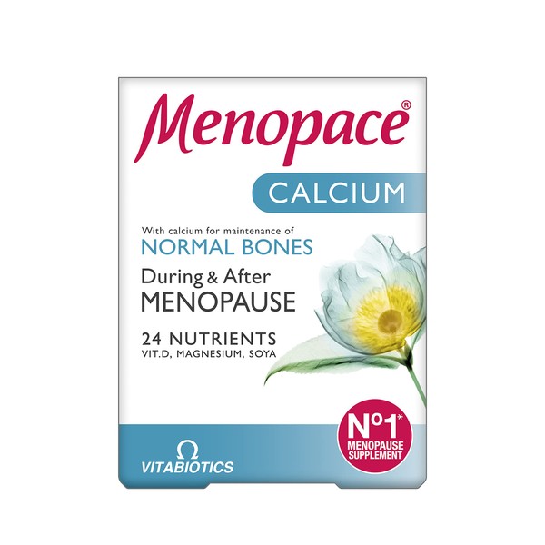 Vitabiotics Menopace Calcium - 60 Tablets