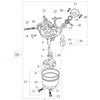 Spare Part LIFAN Carburetor 13 hp petrol / gasoline engine