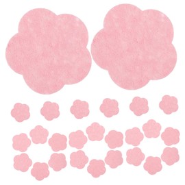 TOVINANNA 30pcs Travel Facial Sponges Gentle Makeup Remover Cleaning Pads Portable Face Scrubbers for Oily -absorbing Soft for Outdoor Use