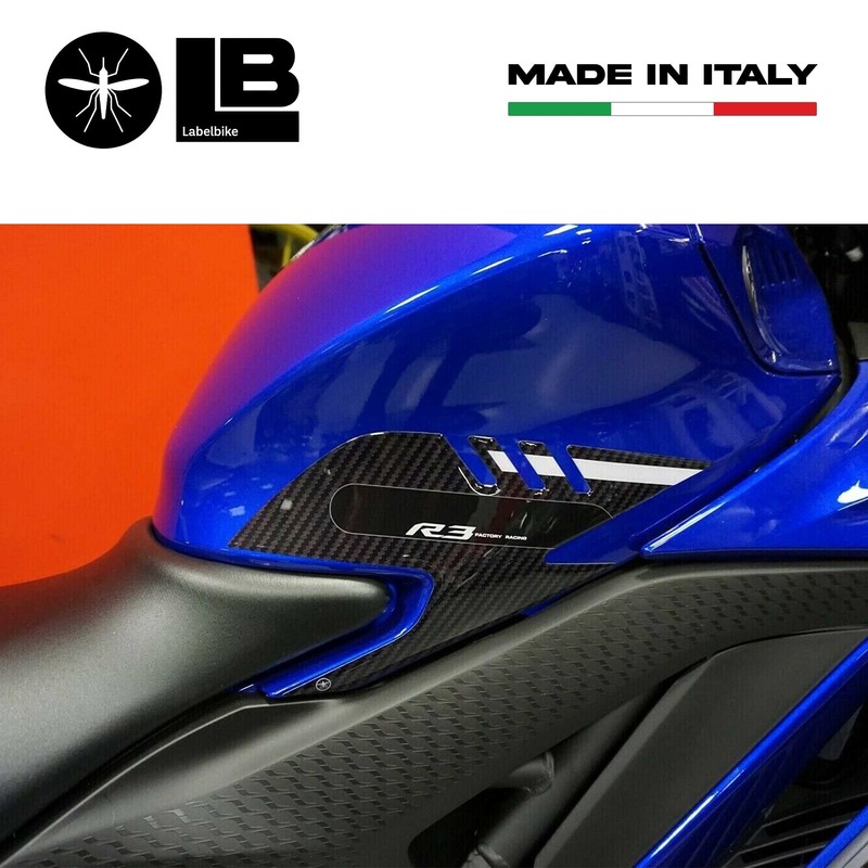 labelbike - 3D Resin Sticker Set for Motorcycle Tank Protector