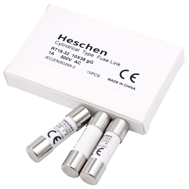 Heschen Cylindrical Ceramic Tube Fuse Link RT18-32 (RO15) 10 *